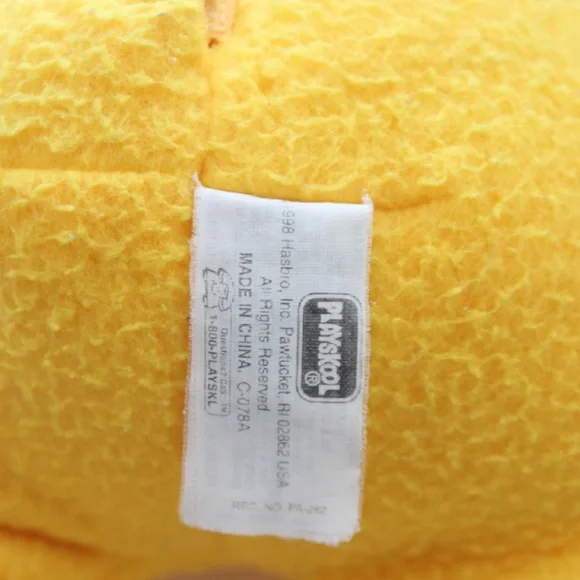 1998 Vintage Teletubbies Talking Laa Laa Plush LaLa Yellow 15” Doll Tested Works - Picture 8 of 8